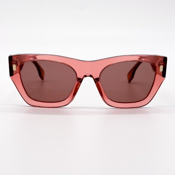 NEW FENDI FE40100I 72S SHINY PINK WOMEN SUNGLASSES FENDI - Picture 1 of 10